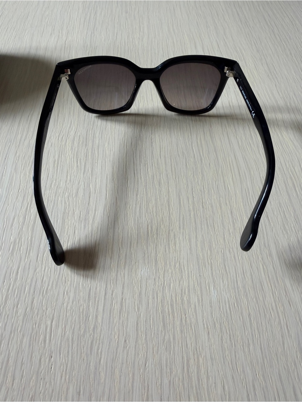 Moncler Women's Black Cat-Eye Sunglasses with Gradient Lenses - Picture 3 of 10